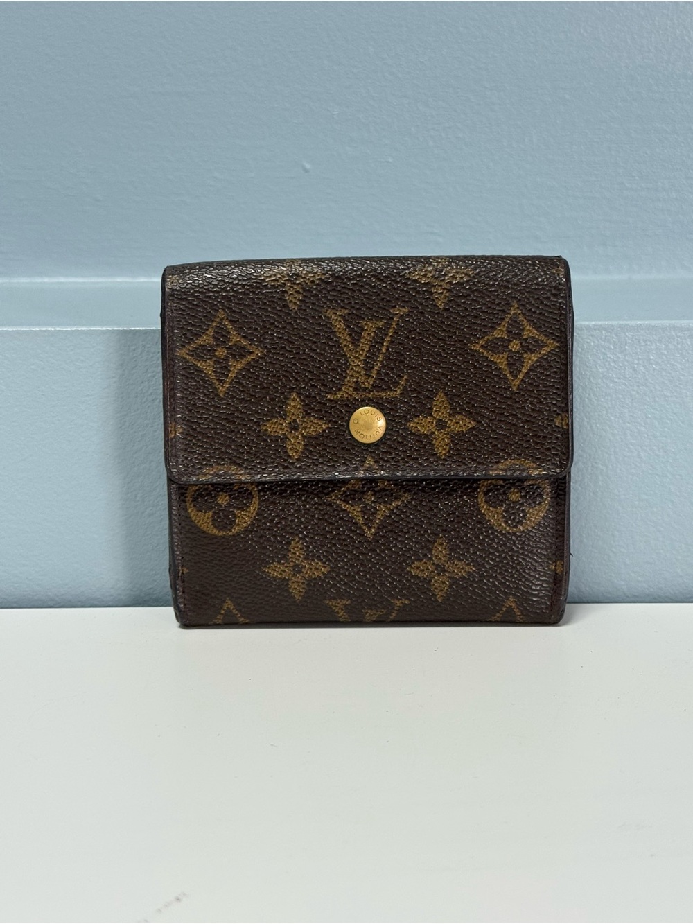 Louis Vuitton Monogram Snap Wallet - Brown & Tan